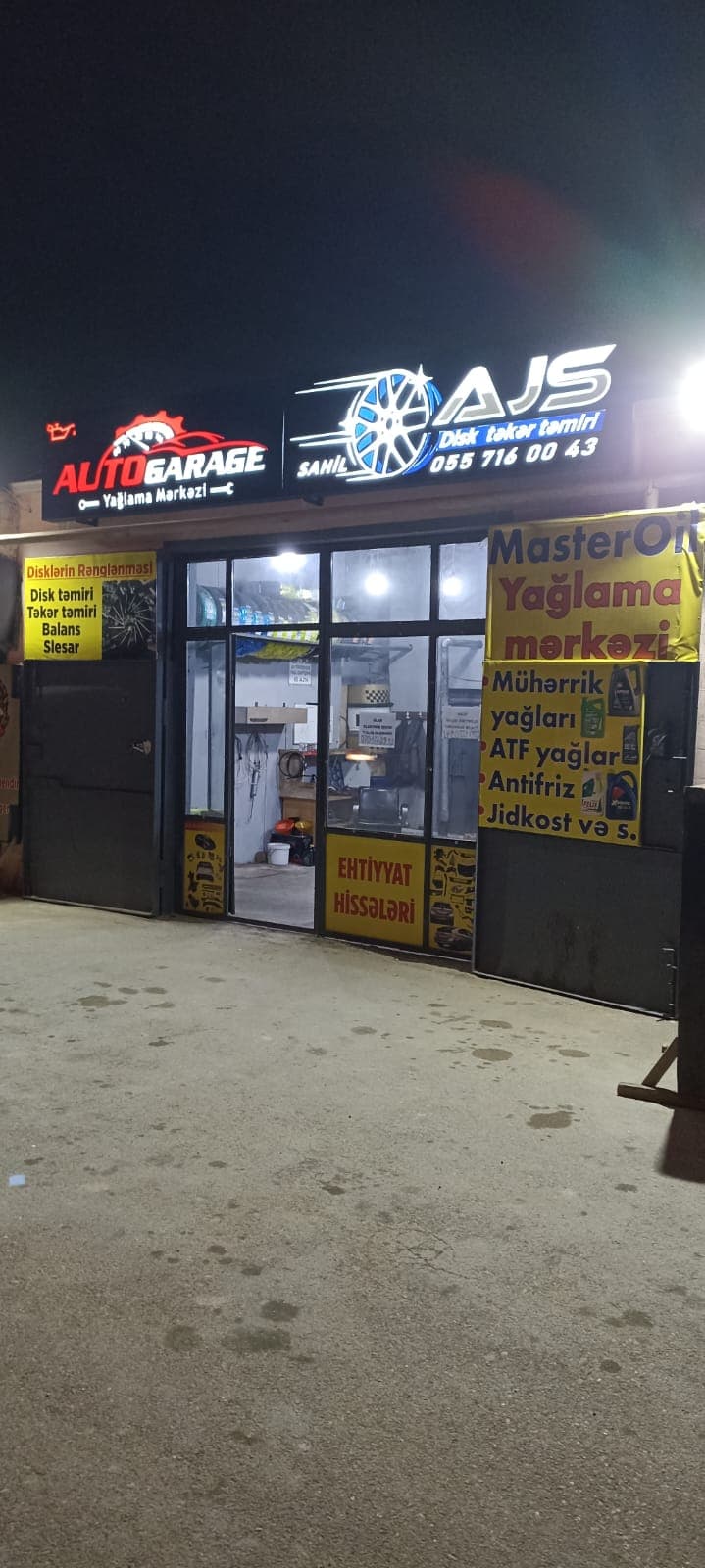 AUTO GARAGE YAĞLAMA MƏRKƏZİ ZIĞ KƏNDİ