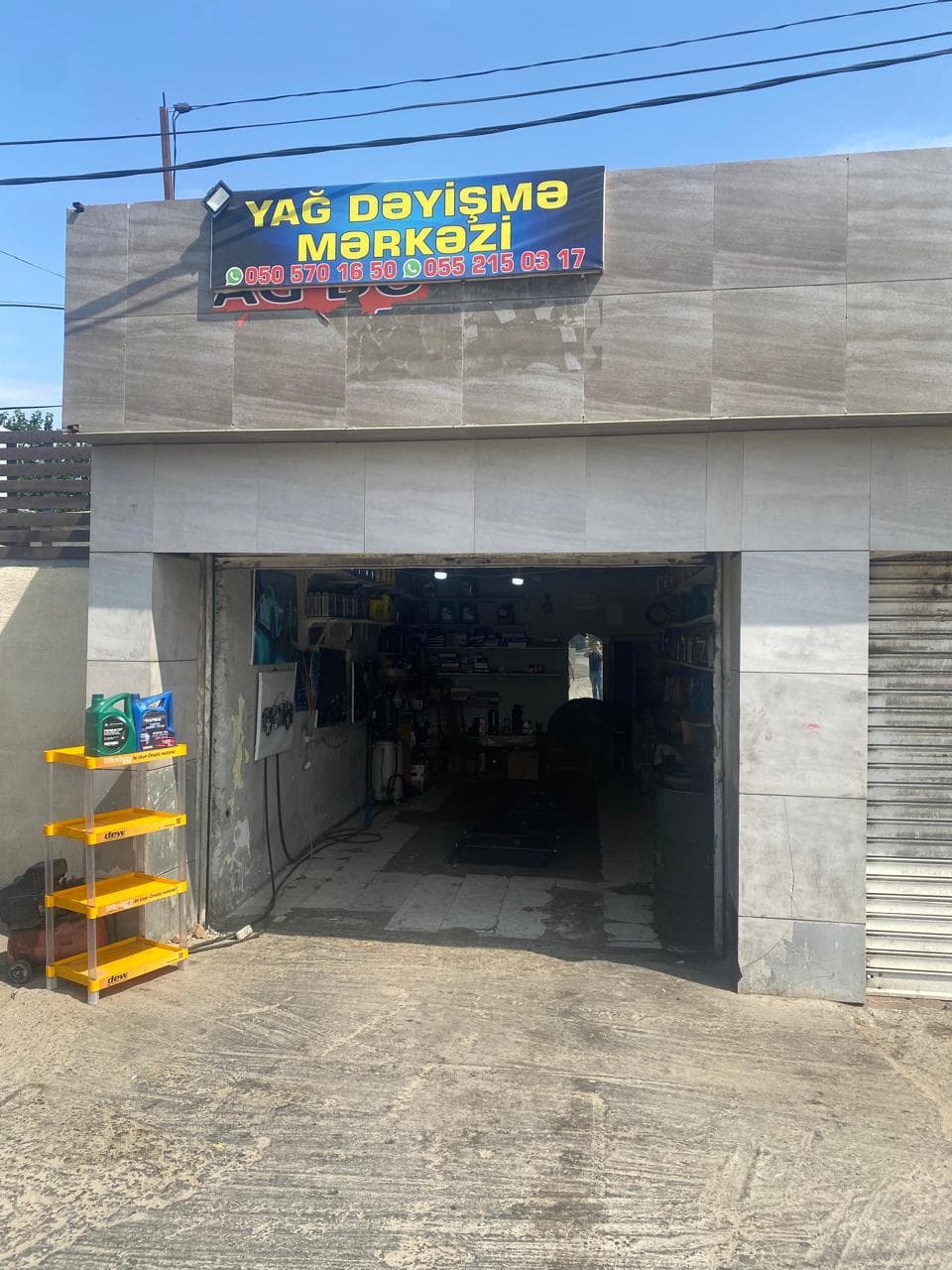 YAĞ DƏYİŞMƏ BABƏK PROSPEKTİ